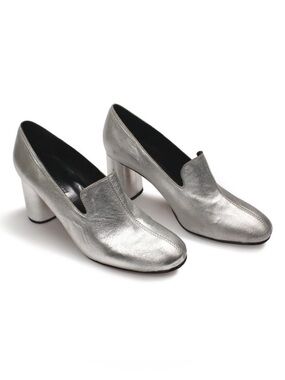 Rachel Comey Metallic Silver May Pumps, Size 9